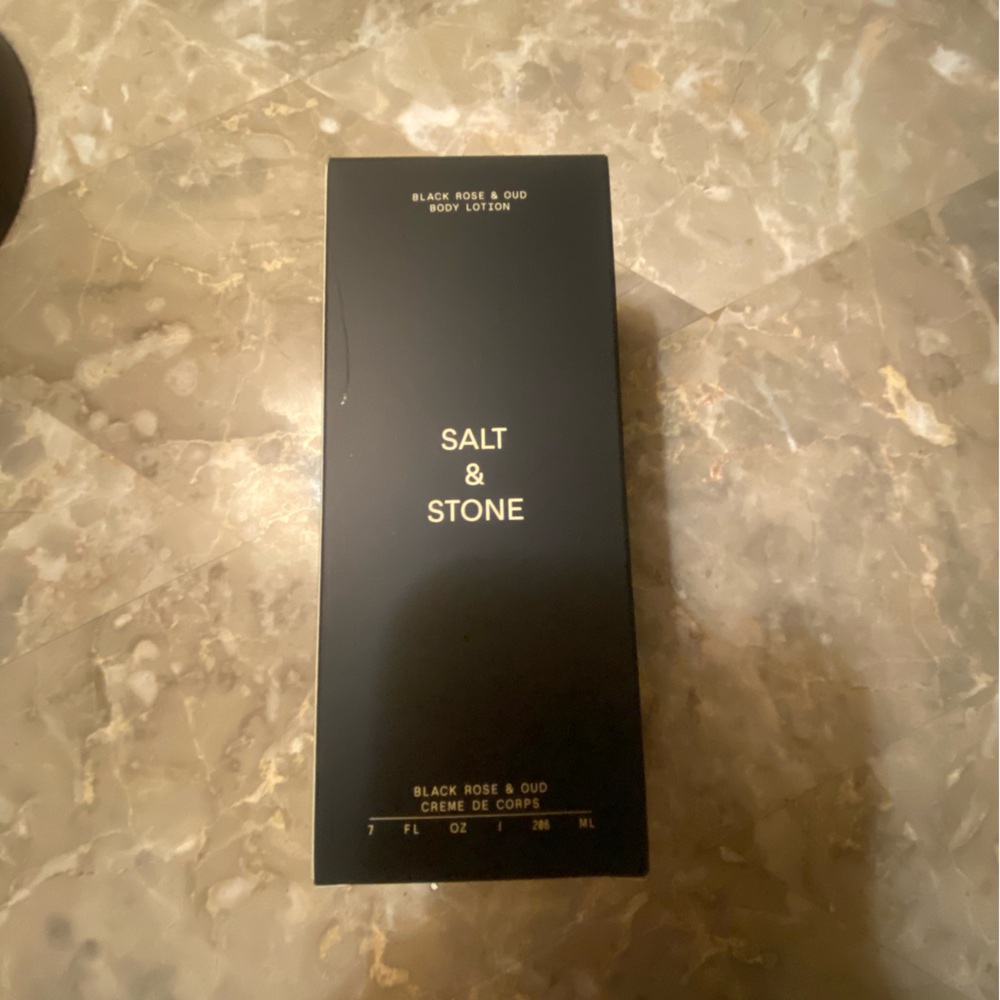 Salt and stone Body Lotion for Women - Black rose and Oud